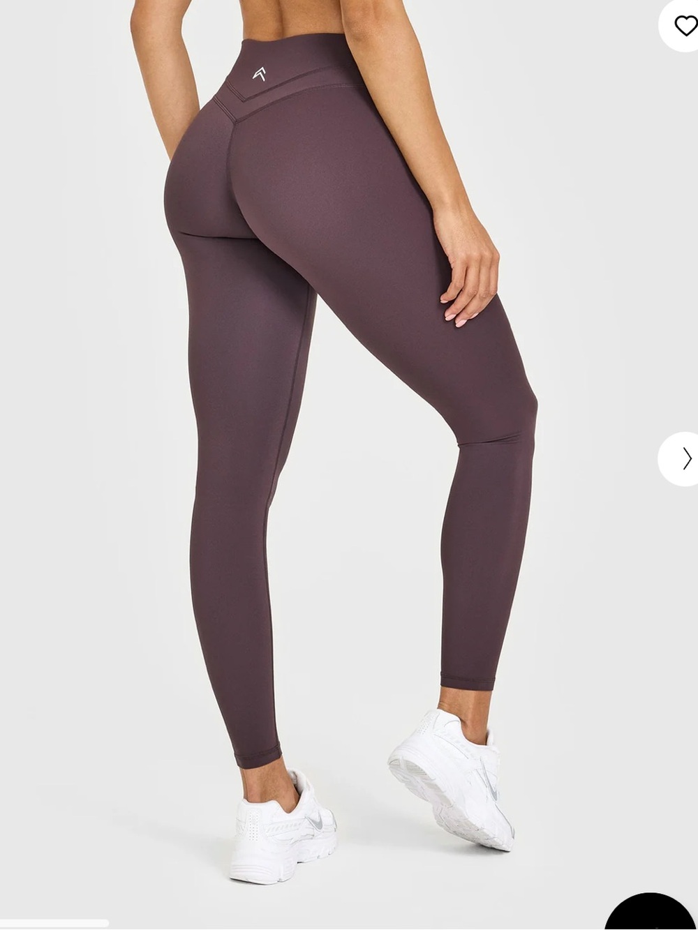 Oner Active Unified Move High Waisted Dark Umber Brown Leggings Medium